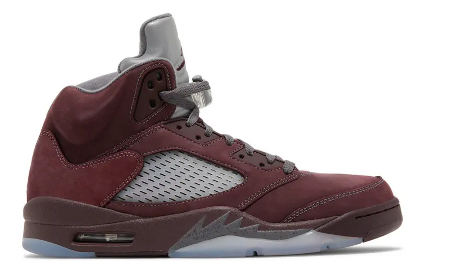 DS AJ5 BURGUNDY SZ 9.5