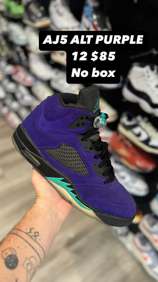 AJ5 PURPLE ALT SZ 12