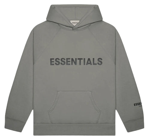 FOG ESSENTIALS CHARCOAL HOODIE FW20