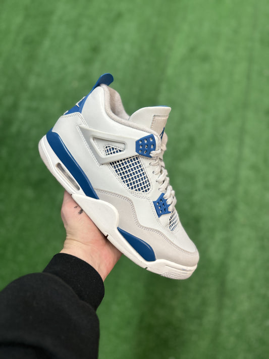 AJ4 MILITARY BLUE SZ 8.5