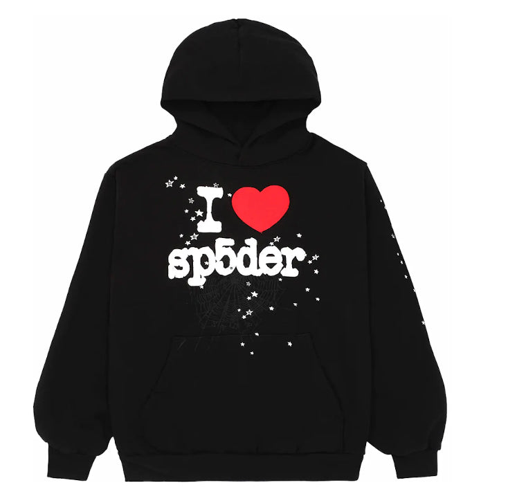 I LOVE SP5DER HOODIE