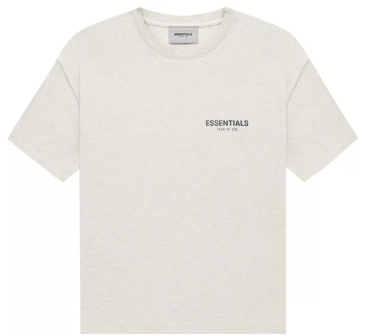 FOG ESSENTIALS TEE OATMEAL REFLECTIVE